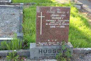 Hussey John (Jim) Castlerea and Dublin